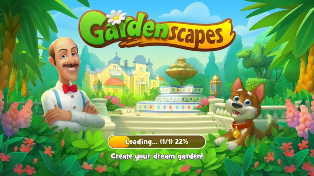 gardenscapes gameplay locating gnomes