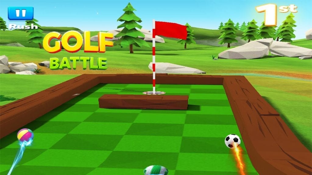 Golf battle
